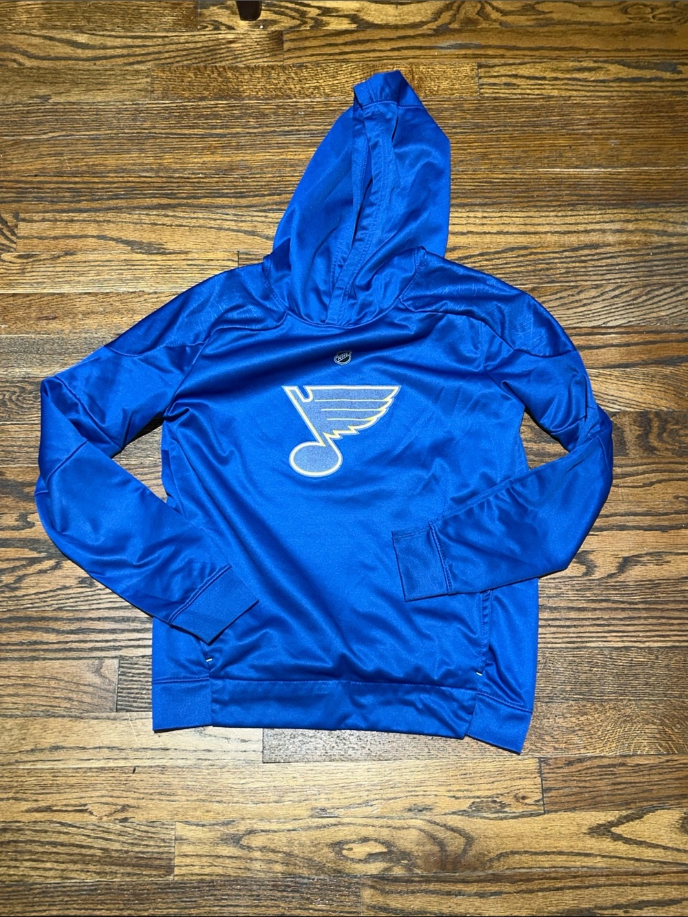 Reebok Blue St. Louis Blues Pullover Hoodie